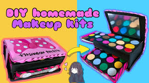 homemade makeup kit diy makeup box