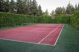 average cost to build a tennis court