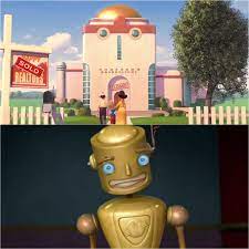 In Meet The Robinsons (2007), the inspiration for Carl the Robot's design  came from the observatory his adoptive parents purchased : r/MovieDetails
