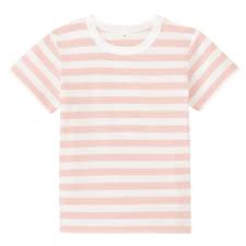Everyday Kids Wear Organic Cotton Border S S T Shirt Baby