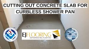 easily install curbless shower in