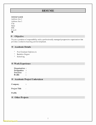 Resume Templates Download Free Blank Forms Form Doc Samples For