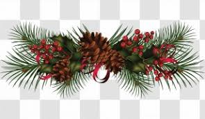 Download the christmas garland png images background image and use it as your wallpaper, poster and banner design. Christmas Ornament Garland Wreath Clip Art Conifer Transparent Png