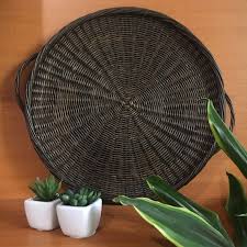 African Extra Large Wicker Wall Basket