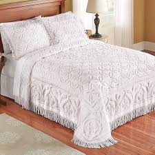 chenille bedspread queen bedspread