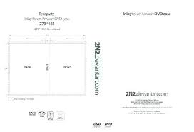 Document Dimensions Dvd Cover Template Pdf Dvd Insert Template