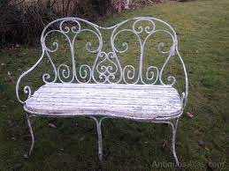 french cast iron garden bench seat