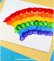 rainbow crafts for kids easy peasy