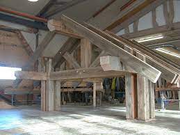 reclaimed timber wood trusses heavy