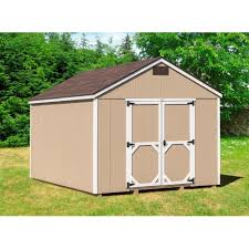 Duramax 10' x 8' woodbridge plus vinyl storage shed with foundation kit. Ez Fit Craftsman 10 W X 16 D Wood Storage Shed Kit Ez Craftsman1016