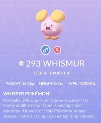Whismur Pokemon Go Wiki Guide Ign