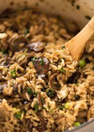 Place rice in rice cooker with a few bay leaves. Mushroom Rice Recipetin Eats