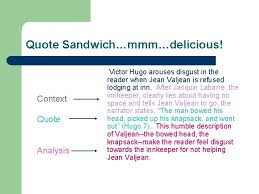 The quote sandwich is a method that aids you in effectively adding quotes. How To Make A Quote Sandwich A Quote
