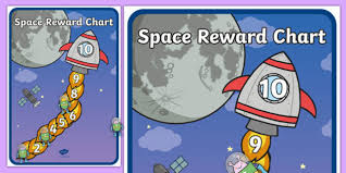 Space Reward Chart Primary Resources Space Planets Sun Moon