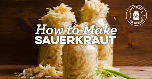 Sauerkraut Recipe | How To Make Sauerkraut At Home - Cultures ...