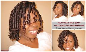 heatfree curls for relaxed hair