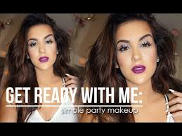 get ready with me simple party look