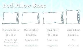 King Size Pillow Size Videoflix Co