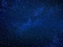 white starry night sky background