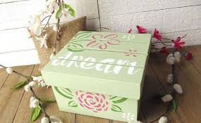 how hand painted boxes can be used for