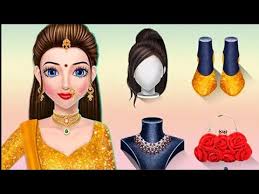 indian wedding dressup makeup game