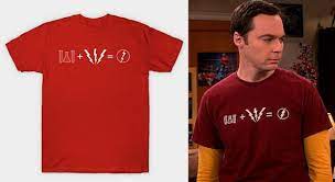 Sheldon Flash Equation T Shirt