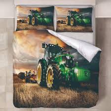 John Deere Tractor Bedding Set 3d