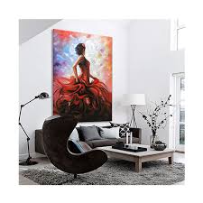 painting wall decor art flamenco
