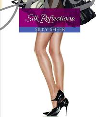 Hanes Silk Reflections Control Top Reinforced Toe Hosiery