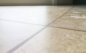 uneven travertine tiles ground level