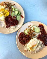 Nasi lemak is also malaysia's national dish…and as a malaysian that lives abroad, having nasi lemak really cures the homesickness or it can just have the total opposite effect and make you more homesick. Nasi Lemak Wanjo Kg Baru Kl Malaysia