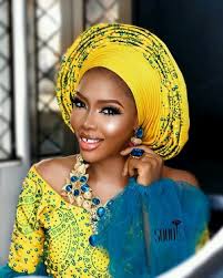 check out these beautiful bridal gele