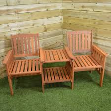 Hardwood Wooden Garden Furniture Tete A