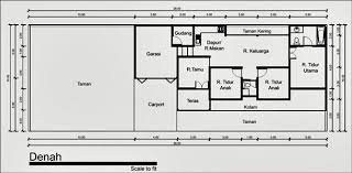 Sebelum membangun rumah, carilah referensi tentang denah. Denah Rumah Minimalis Memanjang 1 Denah Rumah Rumah Minimalis Rumah