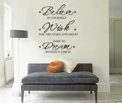 Inspirational Believe Wish Dream Wall