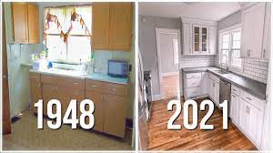 Epic Kitchen Remodel on a Budget! | 75 YEAR OLD KITCHEN REMODEL! - YouTube
