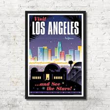 Los Angeles Poster Los Angeles Wall Art