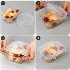 Stretch Silicone Cover Lids Extra Large