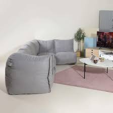 bulge armless 1 seater sofa comfort