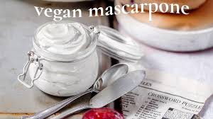 creamy vegan mascarpone cheese