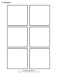 Printable 1 Inch Squares Template