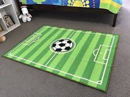 kids rugs play mats football 100