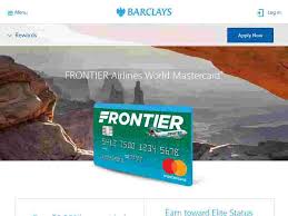 Frontier airlines currently accepts all major credit cards: Frontier Airlines Credit Card Barclays Login Official Login Page