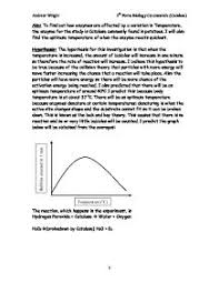 International Baccalaureate Biology   Marked by Teachers com