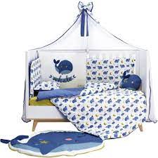 Baby Bedding Set Of 9pcs Whale Cxc