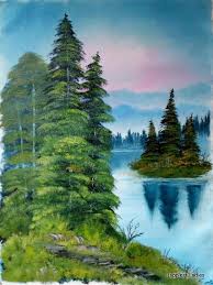 Easy Bob Ross Landscape Paintings To