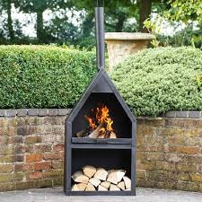 Ivyline 171cm Outdoor Henley Fireplace