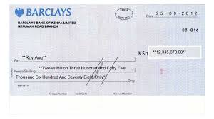 the diffe types of bank cheques