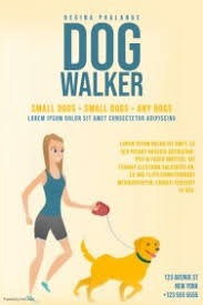 340 Customizable Design Templates For Dog Walker Postermywall