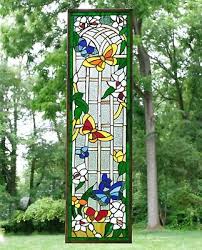 Handcrafted Stained Glass Window Panel